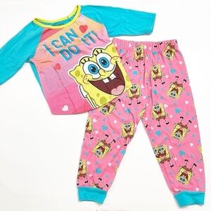 SpongeBob Squarepants little girls pajama set